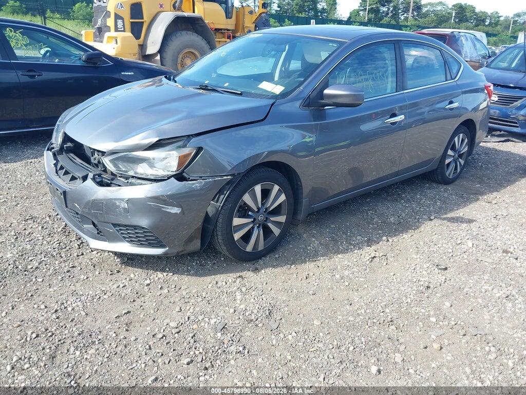 3N1AB7AP0KY304590 2019 NISSAN SENTRA photo no. 2