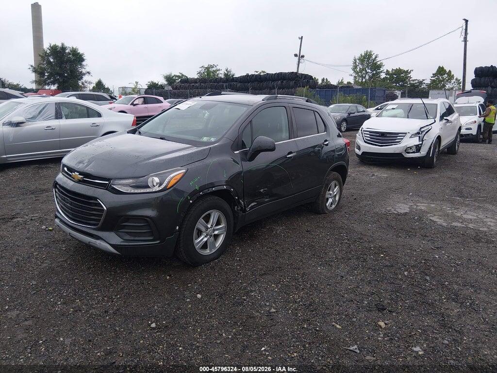 3GNCJPSB1KL291364 2019 CHEVROLET TRAX photo no. 2