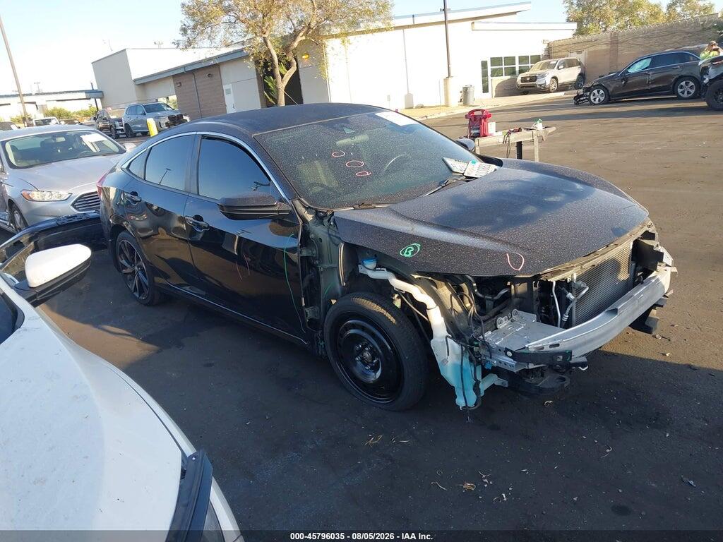 2HGFC2F83KH544082 2019 HONDA CIVIC photo no. 1