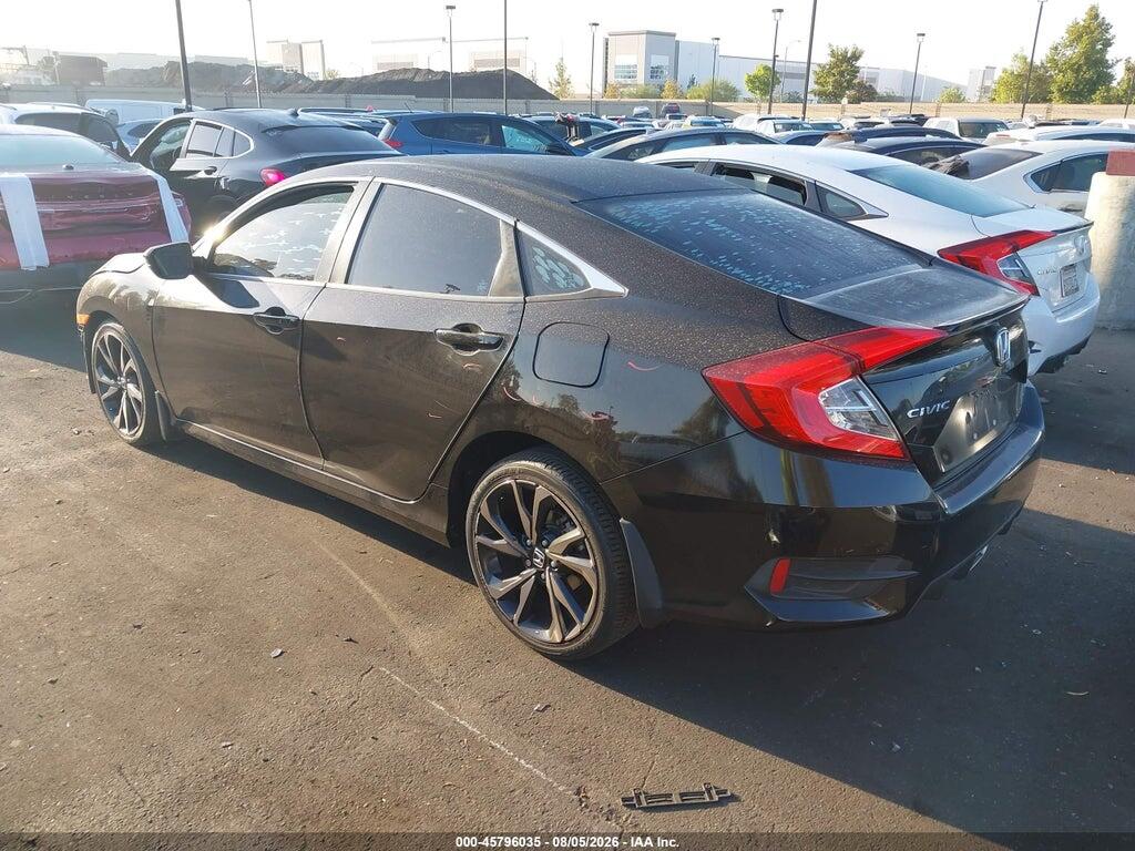 2HGFC2F83KH544082 2019 HONDA CIVIC photo no. 3