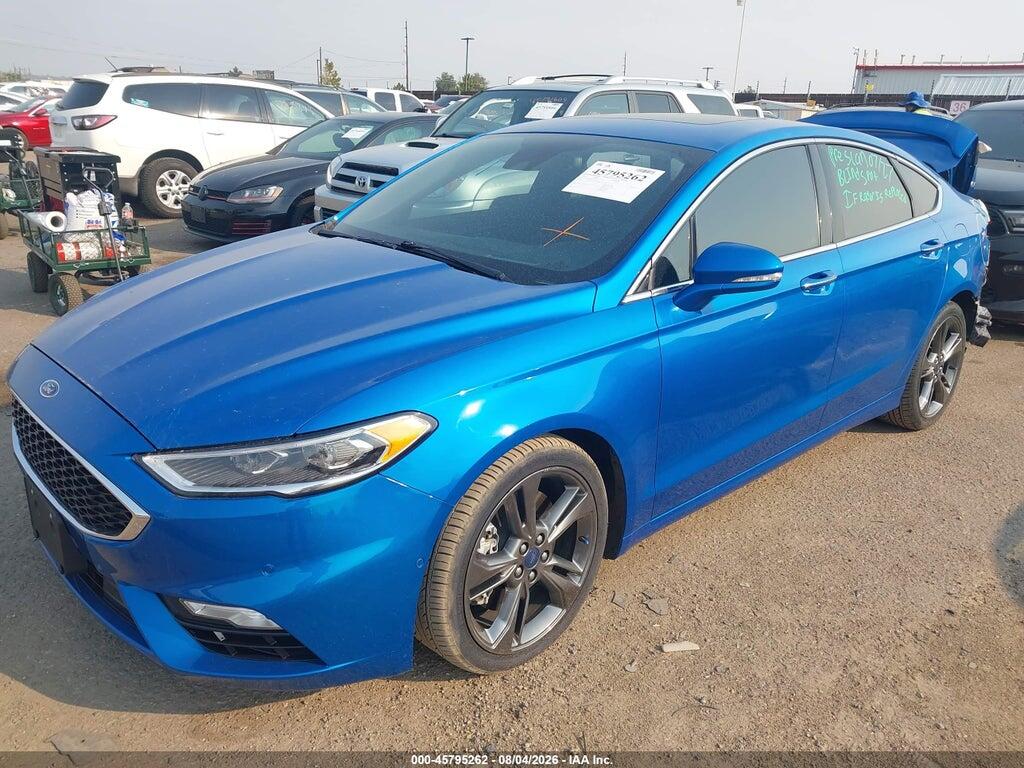 3FA6P0VP8KR201147 2019 FORD FUSION photo no. 2
