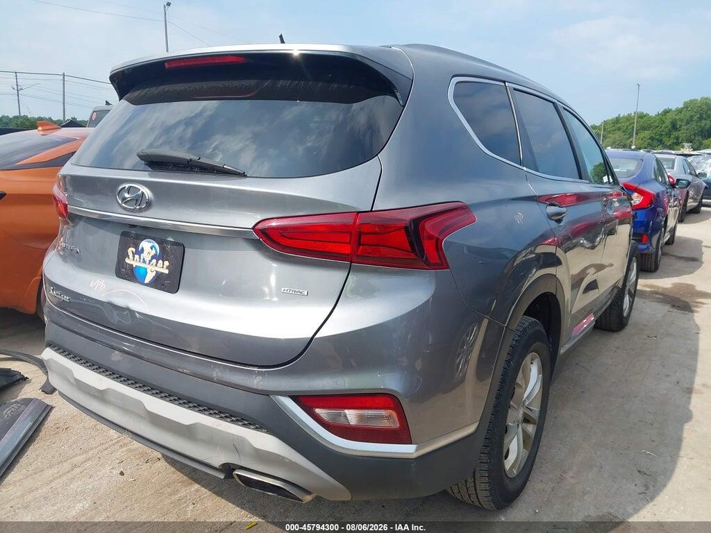 5NMS2CAD8KH084514 2019 HYUNDAI SANTA FE photo no. 4