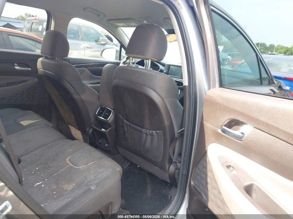 5NMS2CAD8KH084514 2019 HYUNDAI SANTA FE photo no. 8