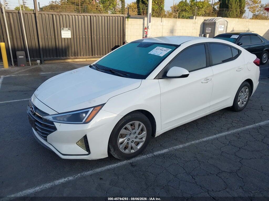 5NPD74LF9KH461448 2019 HYUNDAI ELANTRA photo no. 2