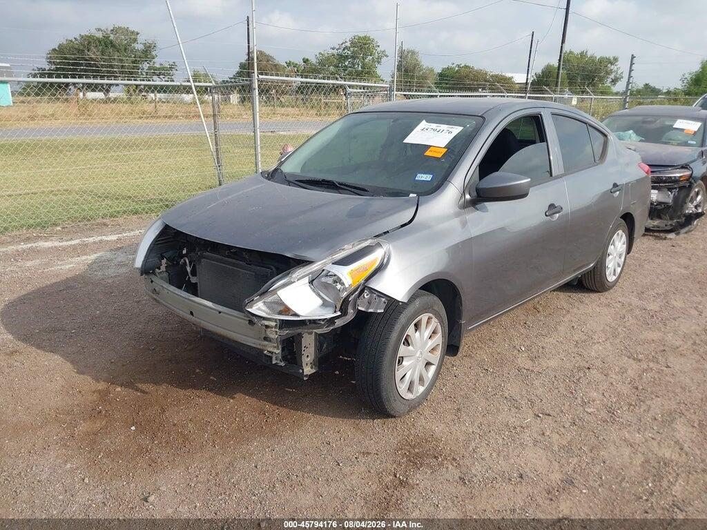 3N1CN7APXKL805354 2019 NISSAN VERSA photo no. 2