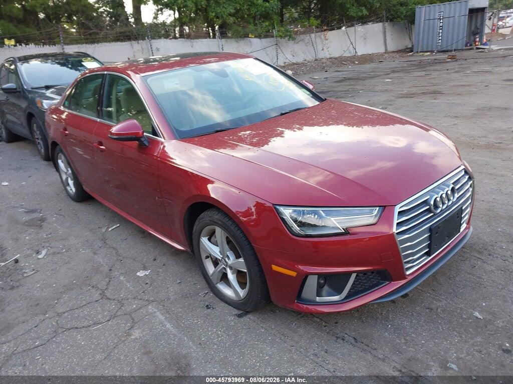 WAUDNAF44KA027330 2019 AUDI A4 photo no. 1