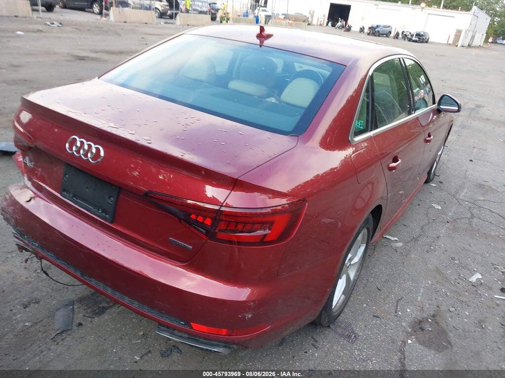 WAUDNAF44KA027330 2019 AUDI A4 photo no. 4