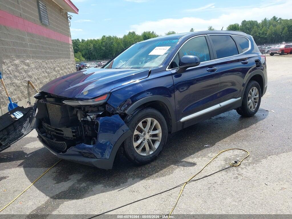 5NMS2CAD6KH015241 2019 HYUNDAI SANTA FE photo no. 2