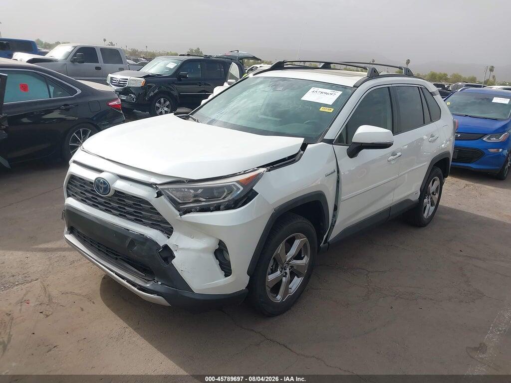 JTMDWRFV3KD021122 2019 TOYOTA RAV4 HYBRID photo no. 2