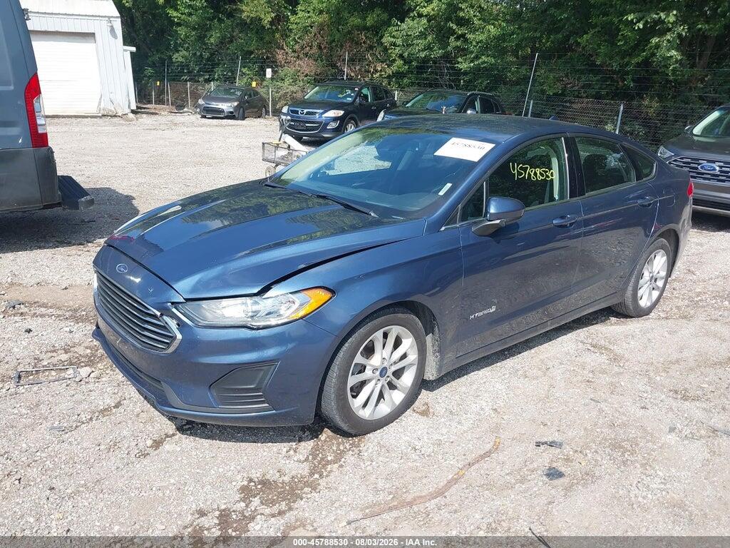 3FA6P0LU7KR113120 2019 FORD FUSION HYBRID photo no. 2
