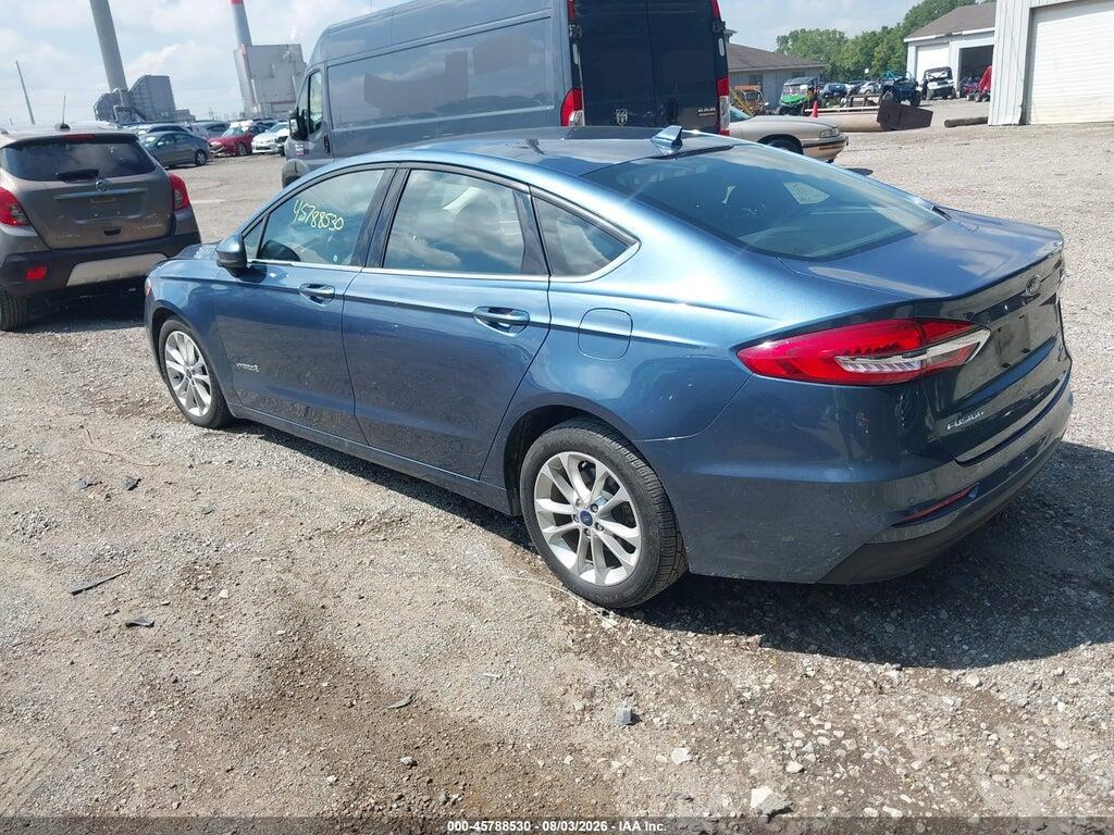 3FA6P0LU7KR113120 2019 FORD FUSION HYBRID photo no. 3
