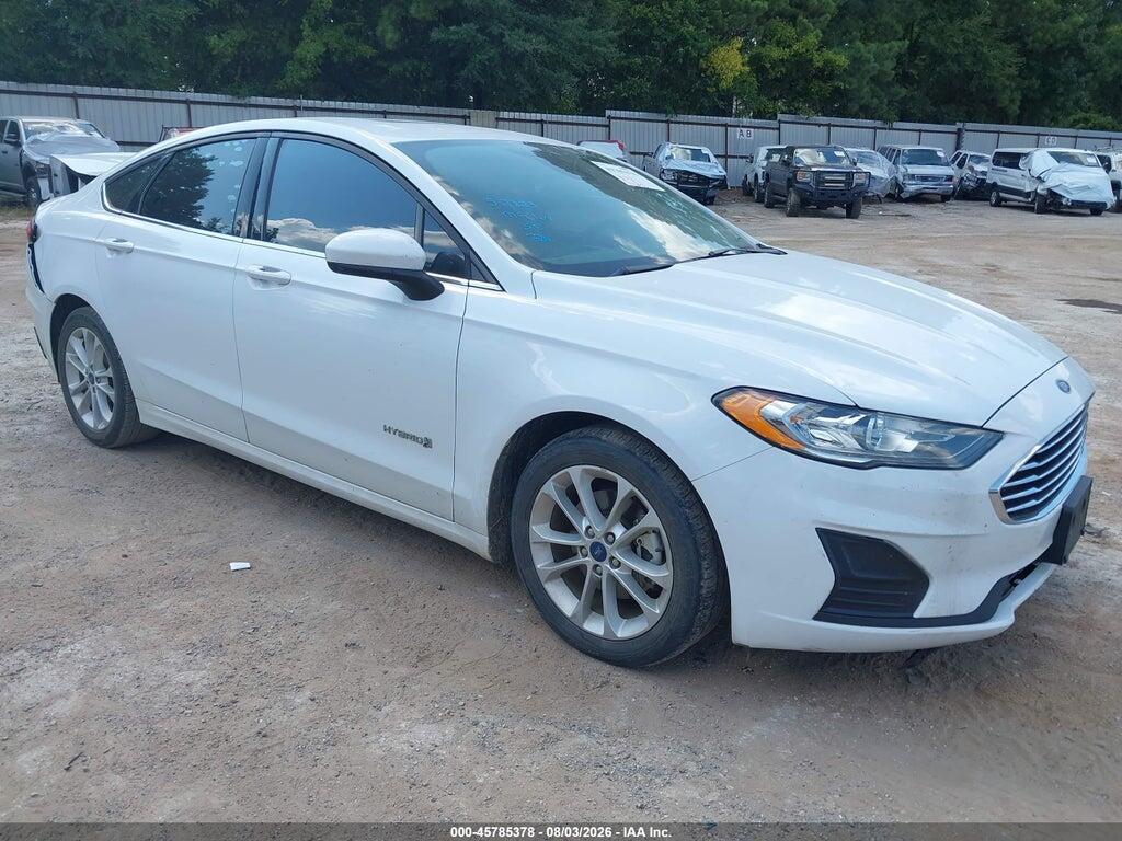 3FA6P0LU3KR263788 2019 FORD FUSION HYBRID photo no. 1
