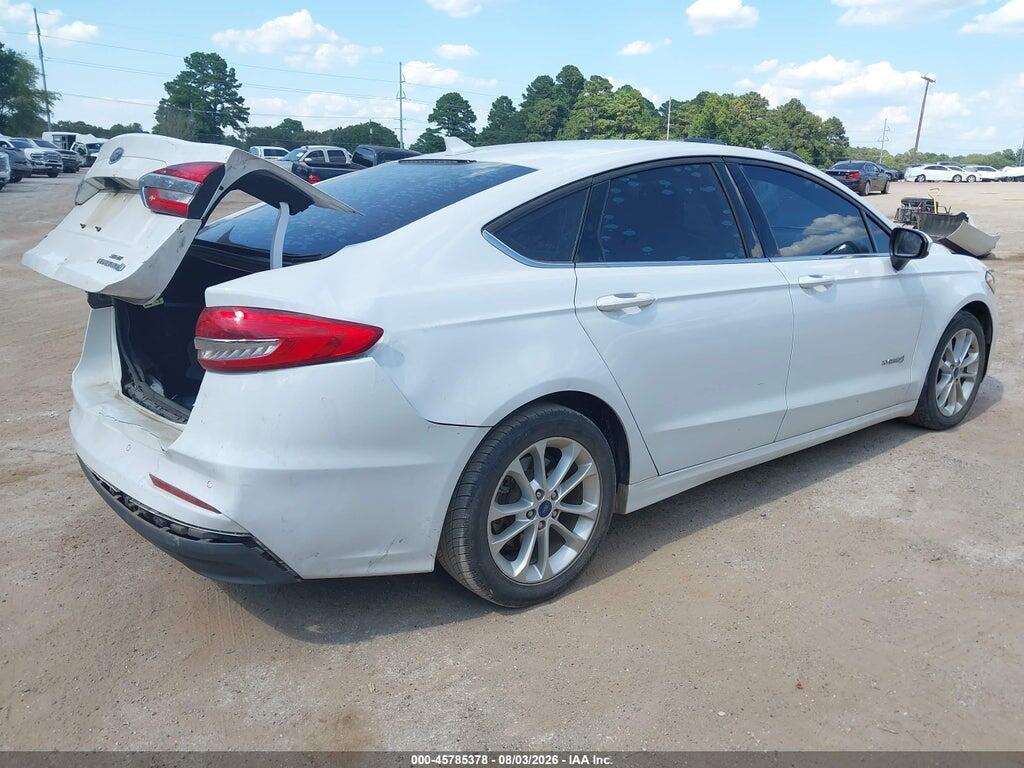 3FA6P0LU3KR263788 2019 FORD FUSION HYBRID photo no. 4