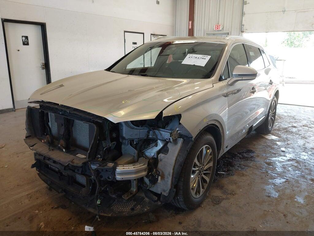 2LMPJ6K91KBL10234 2019 LINCOLN NAUTILUS photo no. 2
