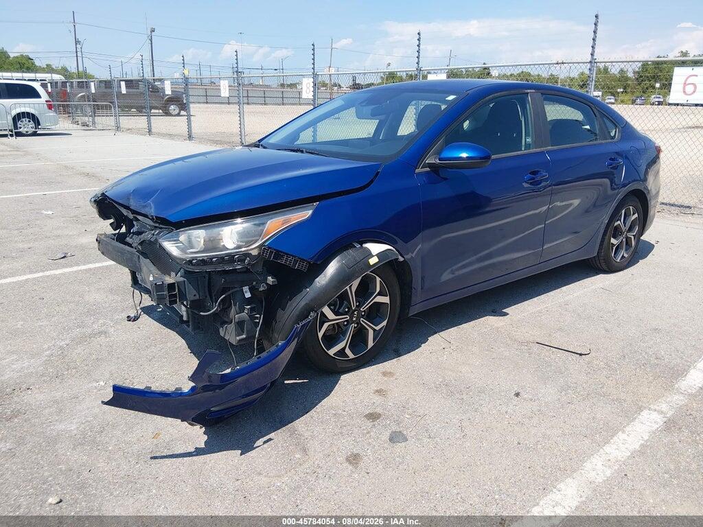 3KPF24AD4KE026334 2019 KIA FORTE photo no. 2