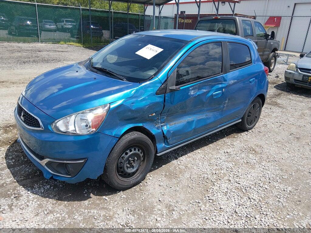 ML32A3HJ3KH007522 2019 MITSUBISHI MIRAGE photo no. 2