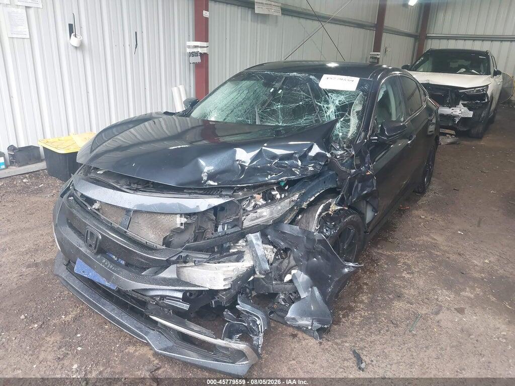 2HGFC2F67KH591937 2019 HONDA CIVIC photo no. 2