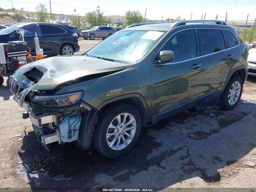 1C4PJLCB3KD370638 2019 JEEP CHEROKEE photo no. 2