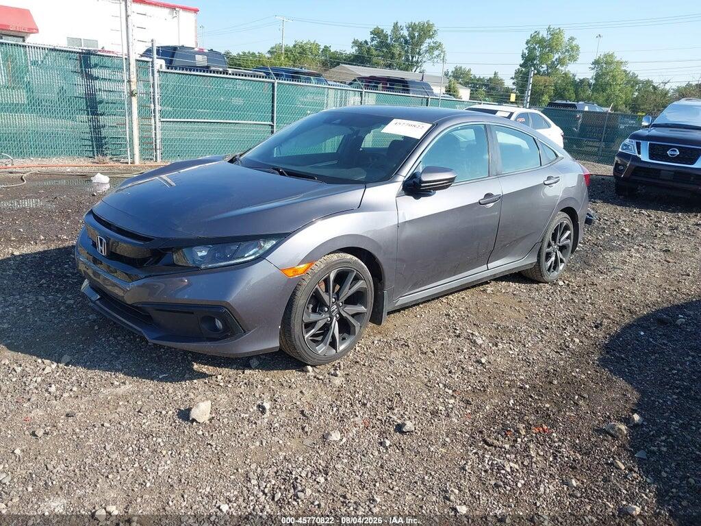 19XFC2F87KE025529 2019 HONDA CIVIC photo no. 2