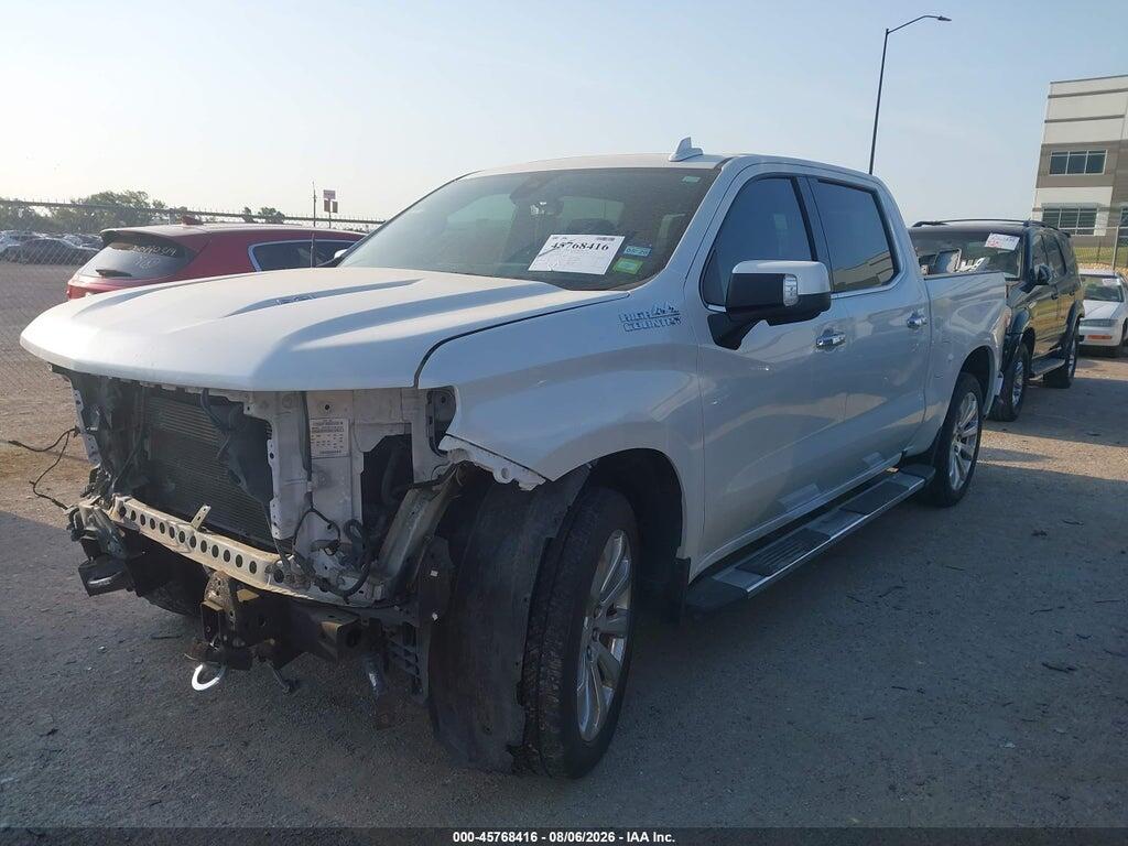 3GCUYHEL2KG160620 2019 CHEVROLET SILVERADO 1500 photo no. 2