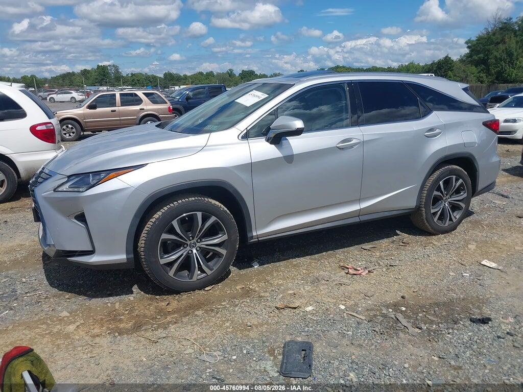 JTJDZKCA6K2014920 2019 LEXUS RX 350L photo no. 2