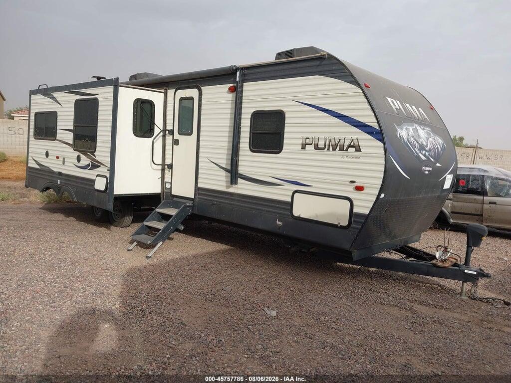 4X4TPUG20KP074112 2019 FOREST RIVER PUMA 31BHQB photo no. 1
