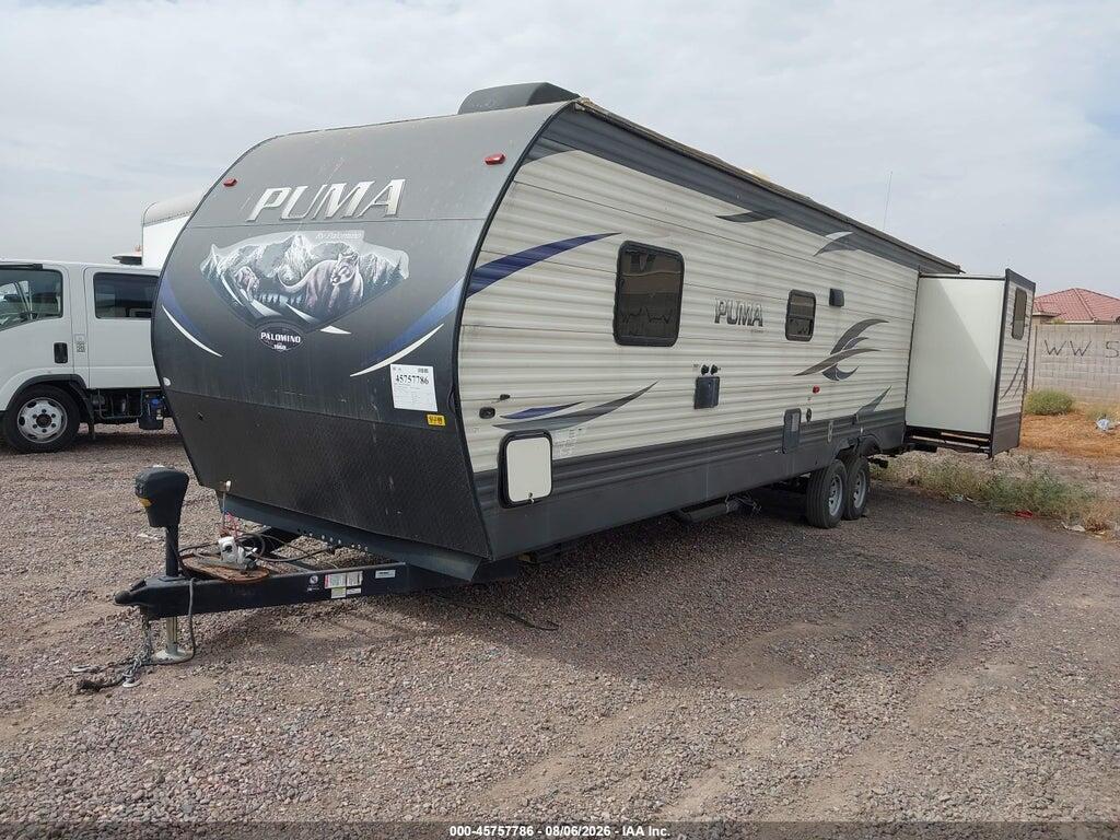 4X4TPUG20KP074112 2019 FOREST RIVER PUMA 31BHQB photo no. 2