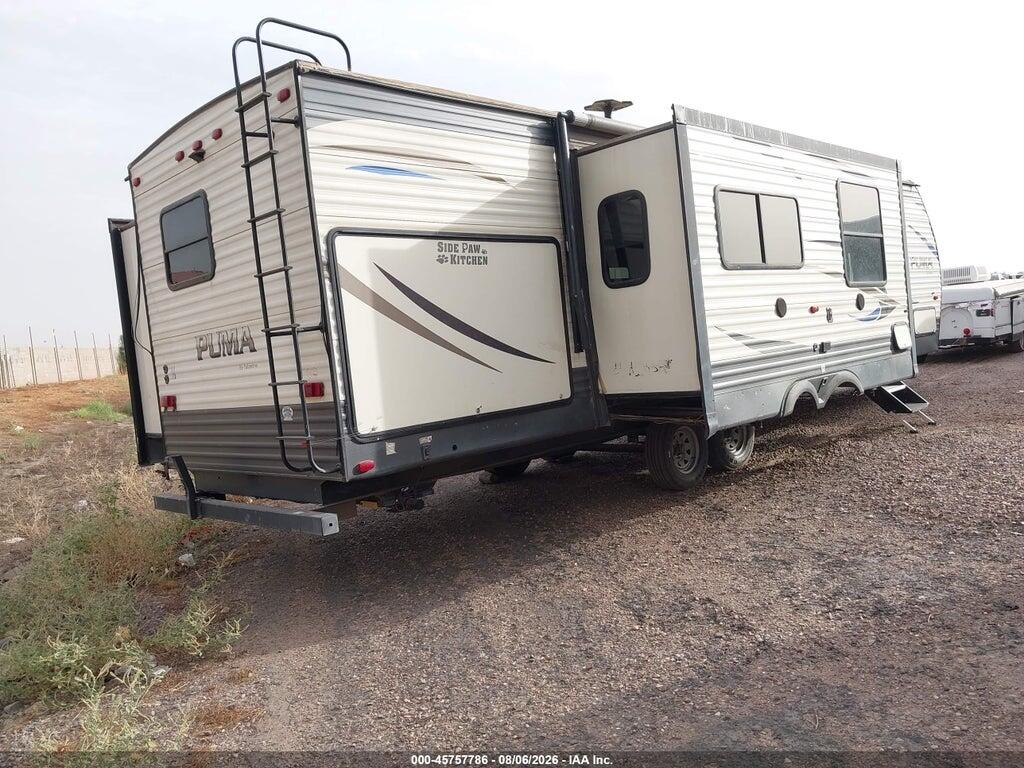 4X4TPUG20KP074112 2019 FOREST RIVER PUMA 31BHQB photo no. 4