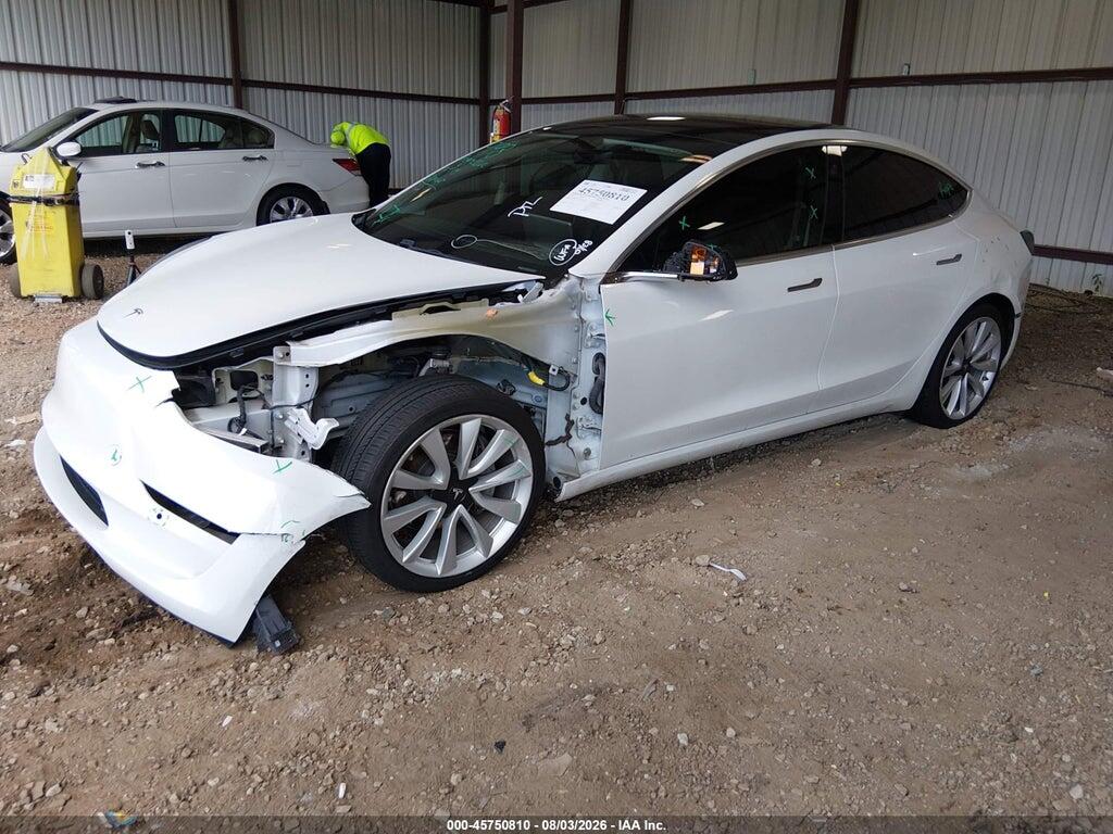 5YJ3E1EA7KF417657 2019 TESLA MODEL 3 photo no. 2