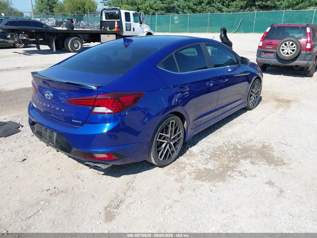 KMHD04LB7KU869868 2019 HYUNDAI ELANTRA photo no. 4