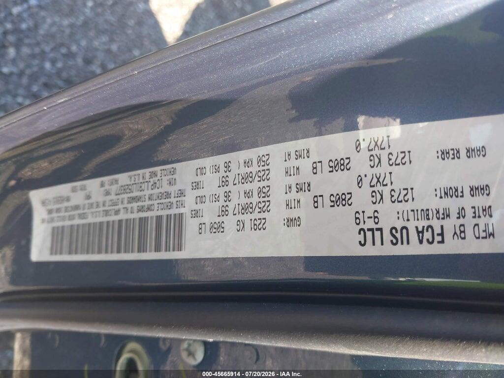 1C4PJLCB1LD528377 2020 JEEP CHEROKEE photo no. 9