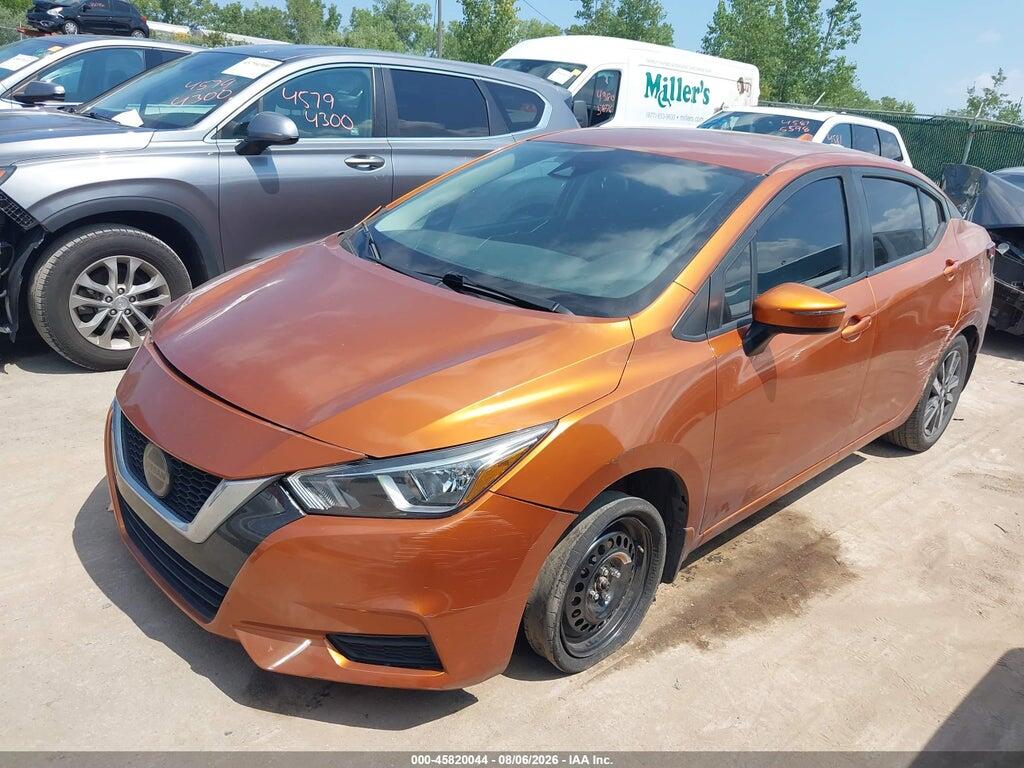 3N1CN8EV6LL801544 2020 NISSAN VERSA photo no. 2