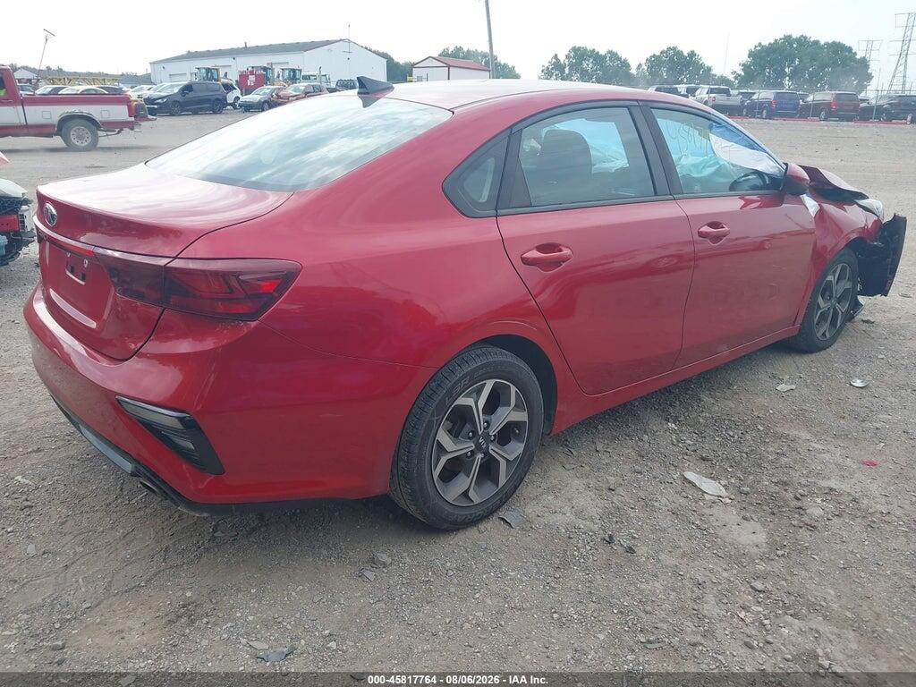 3KPF24AD0LE166804 2020 KIA FORTE photo no. 4
