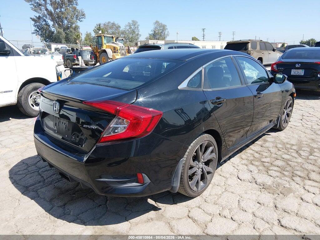 19XFC2F8XLE211759 2020 HONDA CIVIC photo no. 4