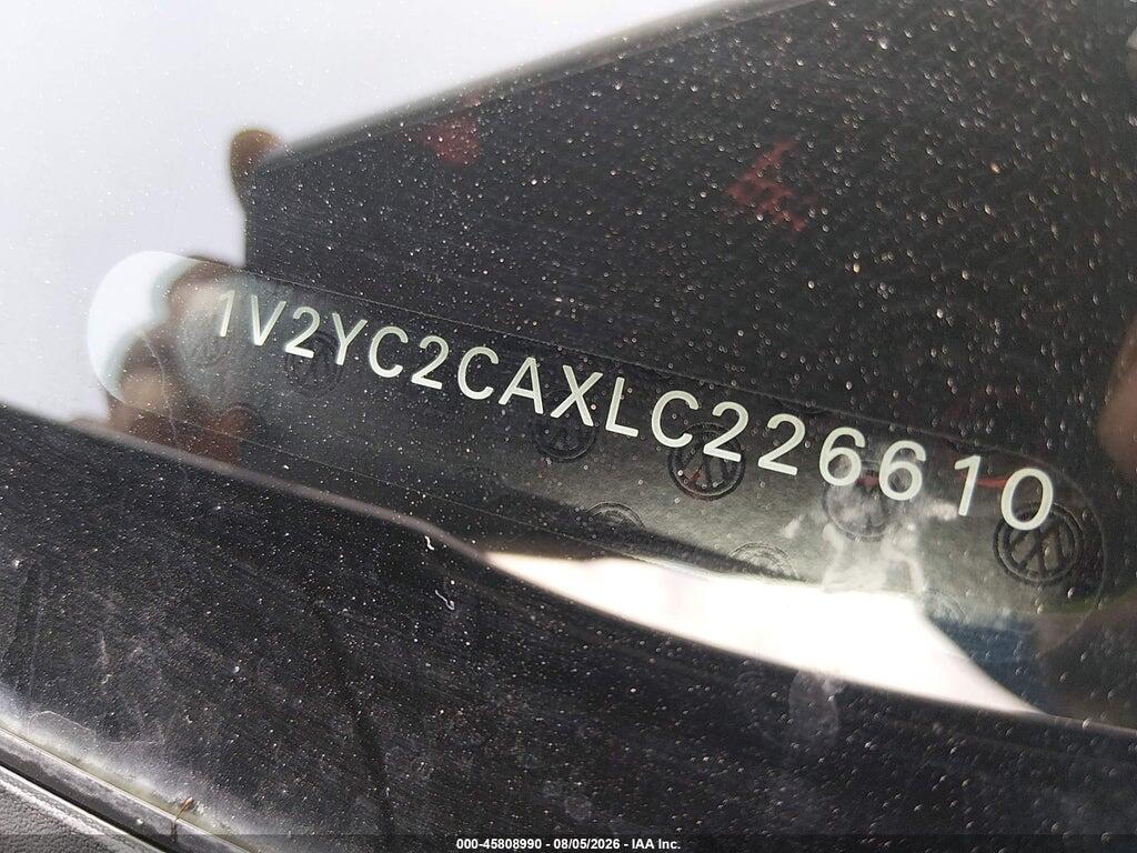 1V2YC2CAXLC226610 2020 VOLKSWAGEN ATLAS CROSS SPORT photo no. 9