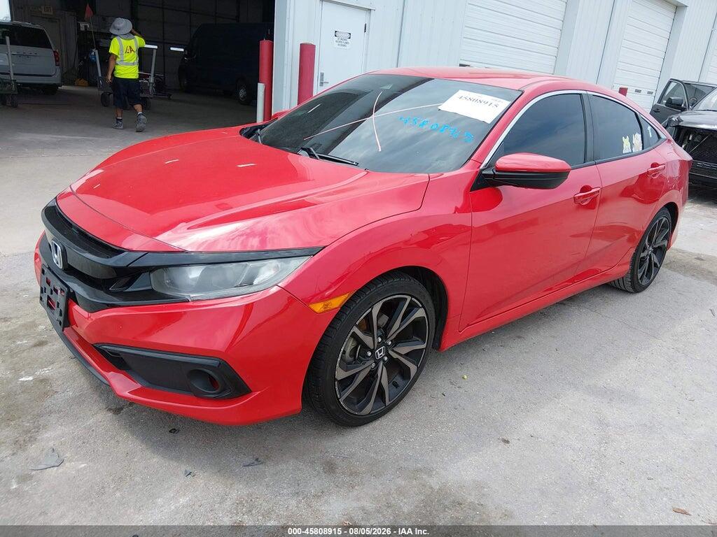 2HGFC2F83LH548649 2020 HONDA CIVIC photo no. 2