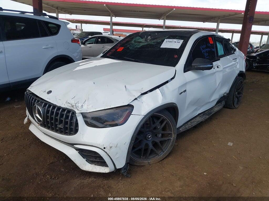 WDC0J8JB6LF746962 2020 MERCEDES-BENZ AMG GLC 63 COUPE photo no. 2