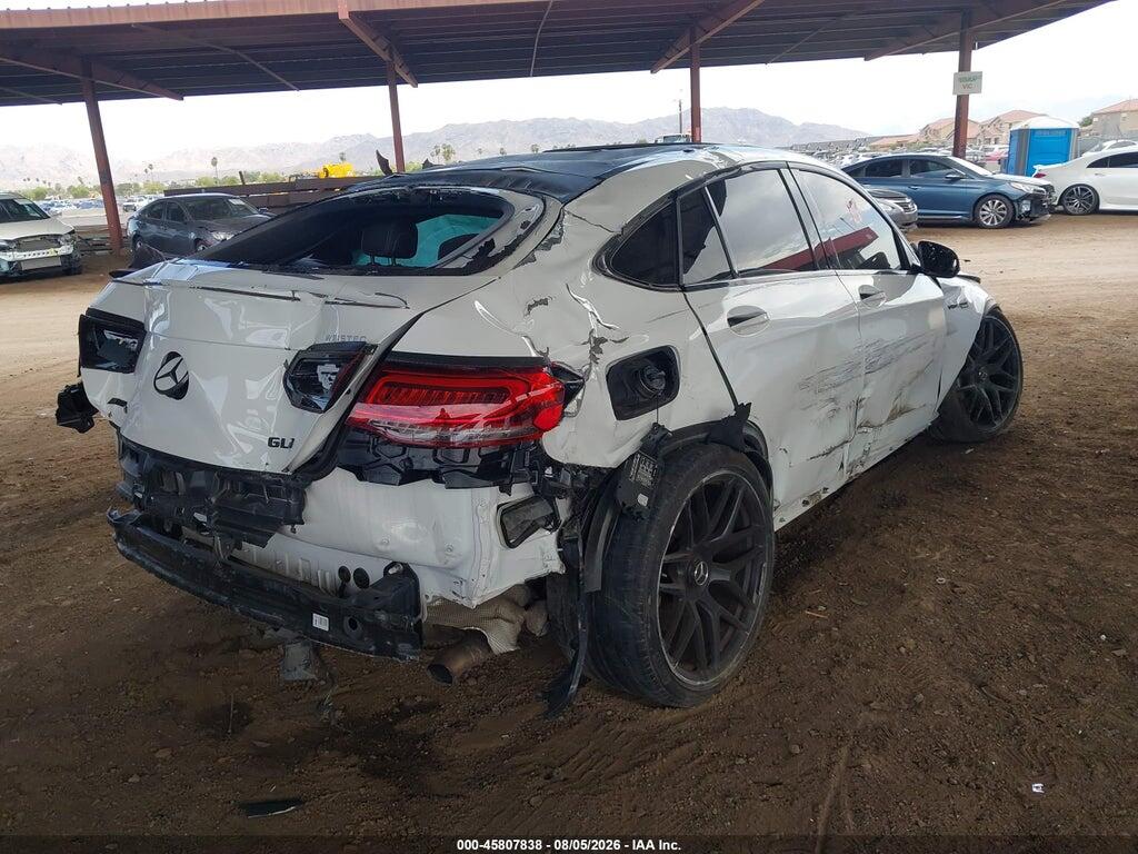WDC0J8JB6LF746962 2020 MERCEDES-BENZ AMG GLC 63 COUPE photo no. 4