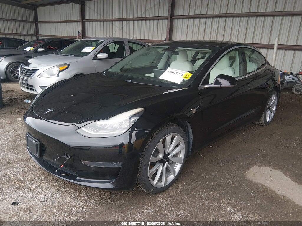 5YJ3E1EA1LF606810 2020 TESLA MODEL 3 photo no. 2