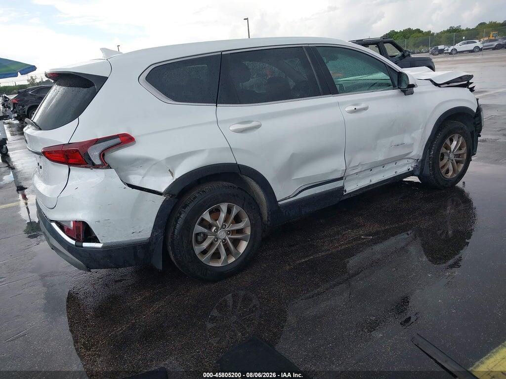 5NMS33AD4LH291884 2020 HYUNDAI SANTA FE photo no. 4