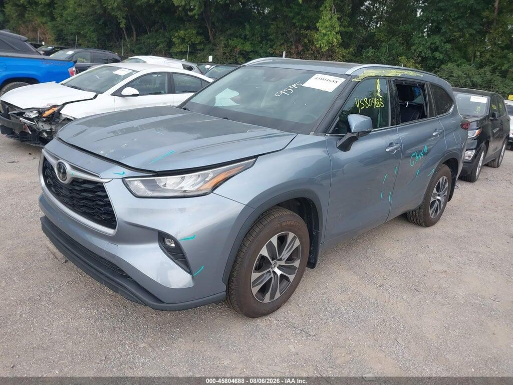 5TDGZRBH0LS028541 2020 TOYOTA HIGHLANDER photo no. 2