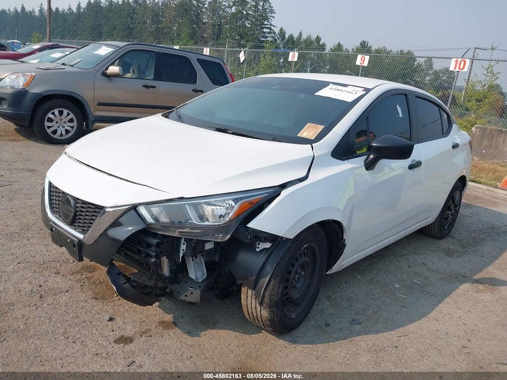 3N1CN8DV6LL827207 2020 NISSAN VERSA photo no. 2