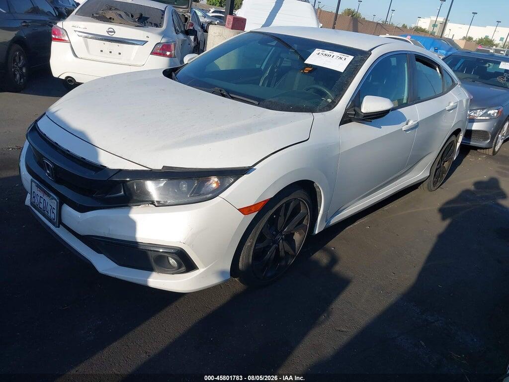 19XFC2F83LE207083 2020 HONDA CIVIC photo no. 2