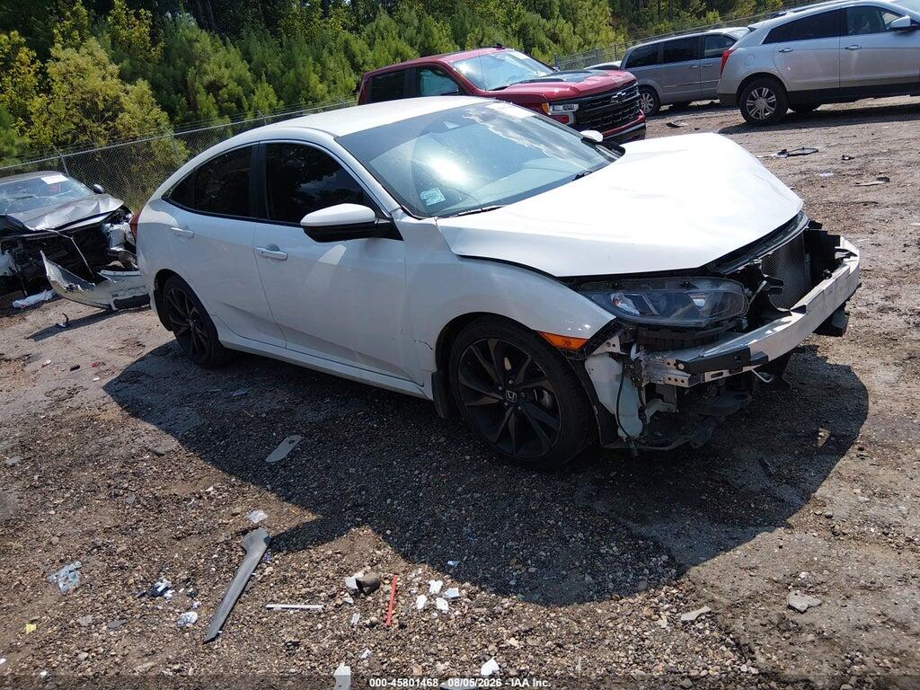 19XFC2F8XLE003302 2020 HONDA CIVIC photo no. 1