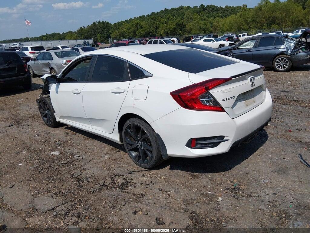19XFC2F8XLE003302 2020 HONDA CIVIC photo no. 3