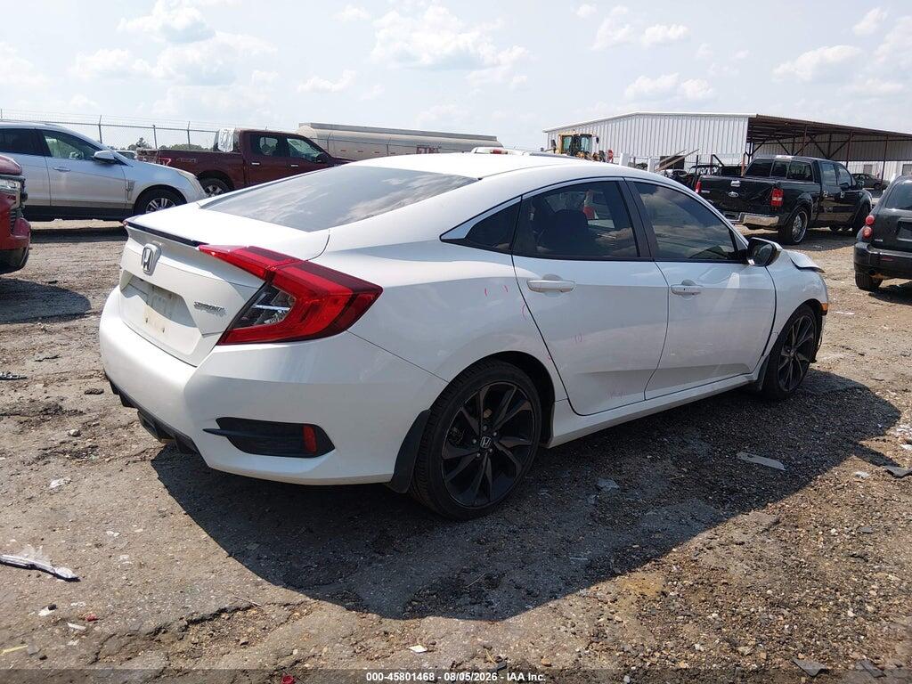 19XFC2F8XLE003302 2020 HONDA CIVIC photo no. 4