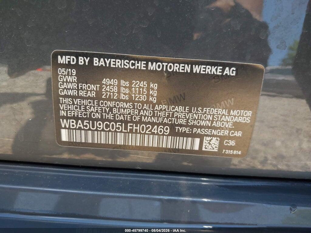 WBA5U9C05LFH02469 2020 BMW M340I photo no. 9