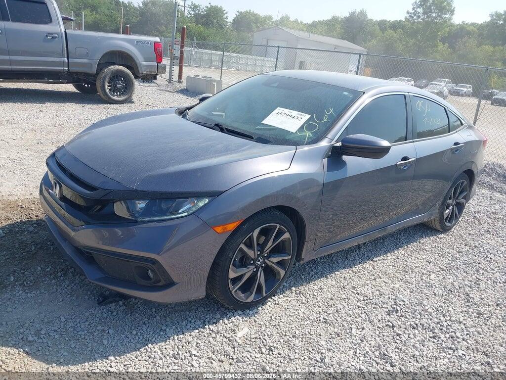 2HGFC2F89LH513064 2020 HONDA CIVIC photo no. 2
