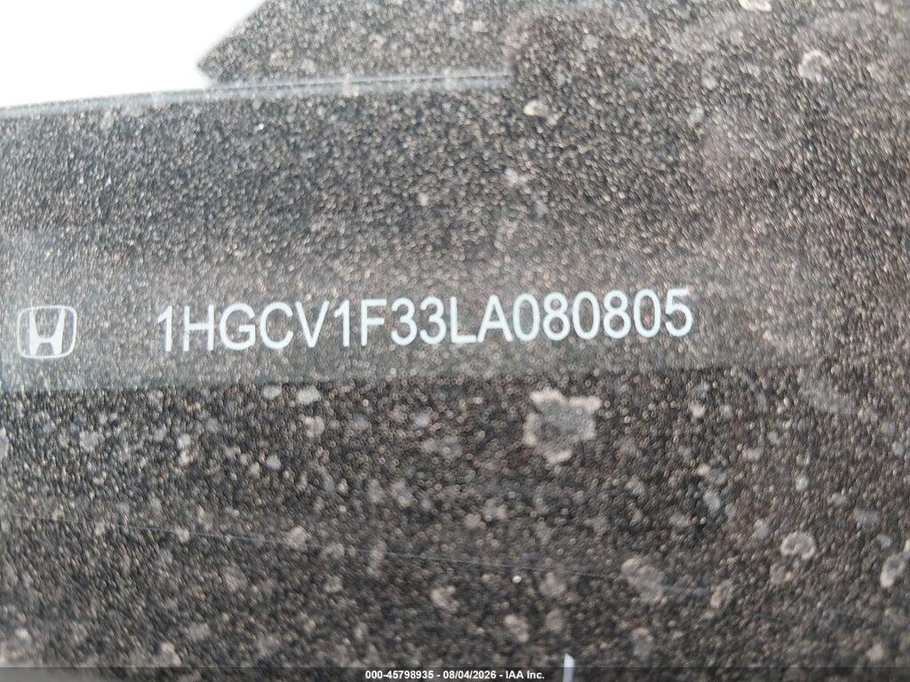 1HGCV1F33LA080805 2020 HONDA ACCORD photo no. 9
