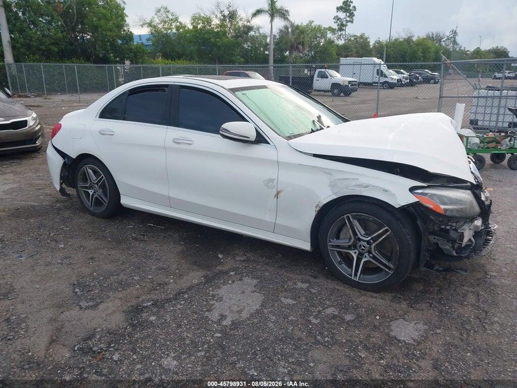WDDWF8EB5LR561155 2020 MERCEDES-BENZ C 300 photo no. 1